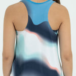 CAMISETA RUNNING MANGA SISA AURORA BLUE PARA MUJER