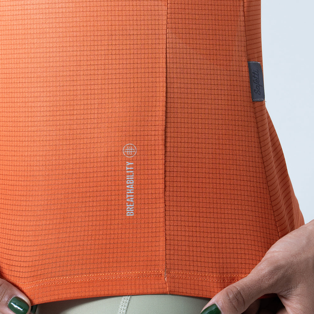 CAMISETA RUNNING MANGA CORTA FLAME PARA MUJER