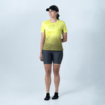 CAMISETA RUNNING MANGA CORTA LIMA PARA MUJER