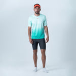CAMISETA RUNNING MANGA CORTA AQUA PARA HOMBRE