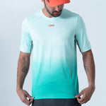 CAMISETA RUNNING MANGA CORTA AQUA PARA HOMBRE