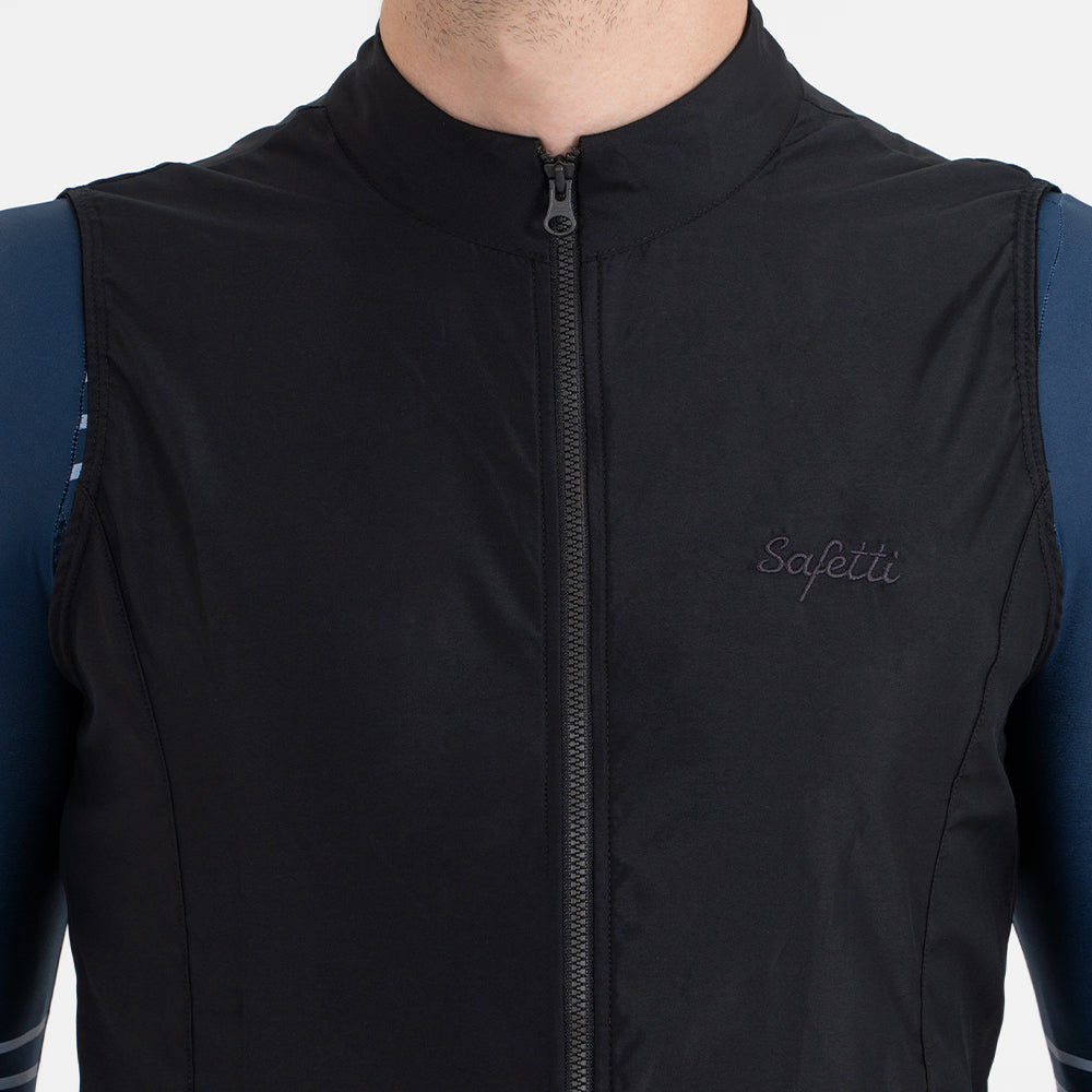 CHALECO CICLISMO NAPOLI NERO PARA HOMBRE