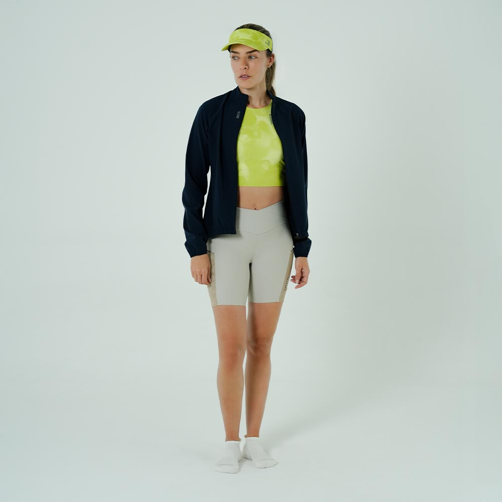 CHAQUETA RUNNING AQUALITE AZUL OSCURO PARA MUJER