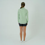 CHAQUETA RUNNING AQUALITE VERDE CLARO PARA MUJER