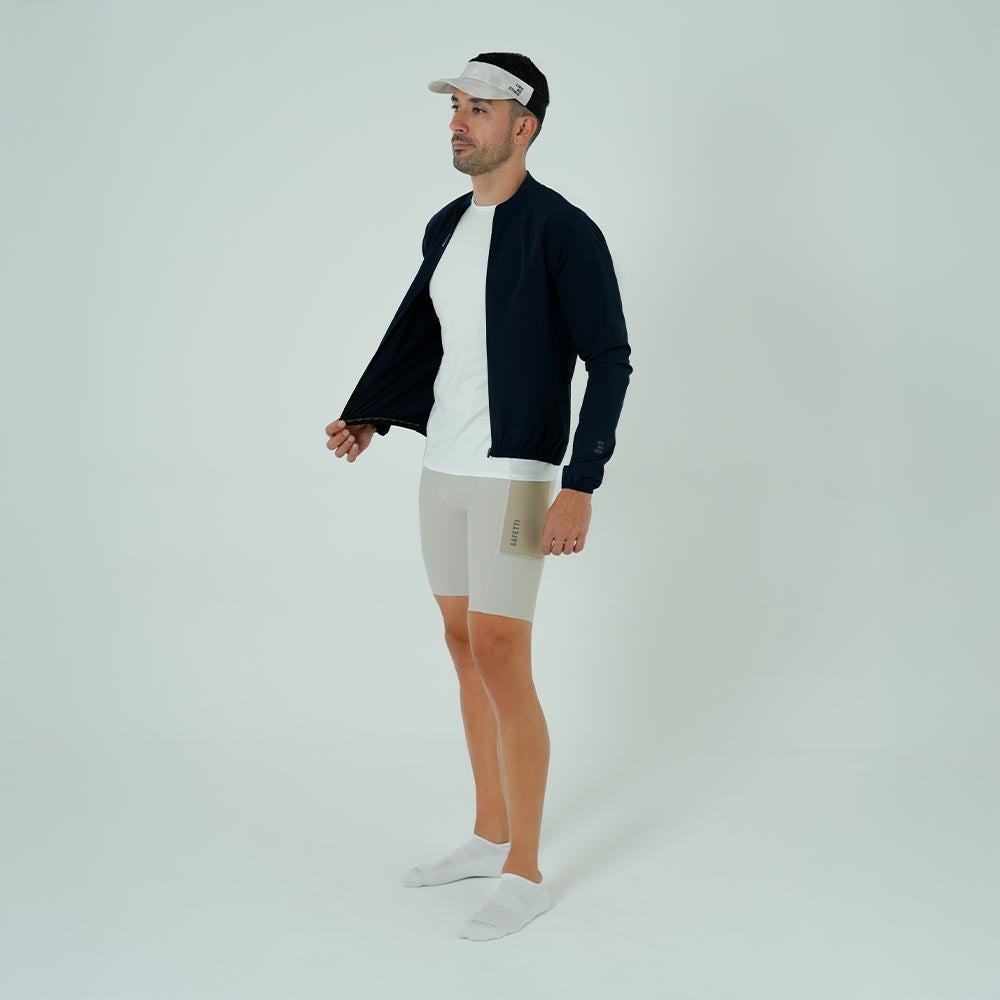 CHAQUETA RUNNING AQUALITE AZUL OSCURO PARA HOMBRE