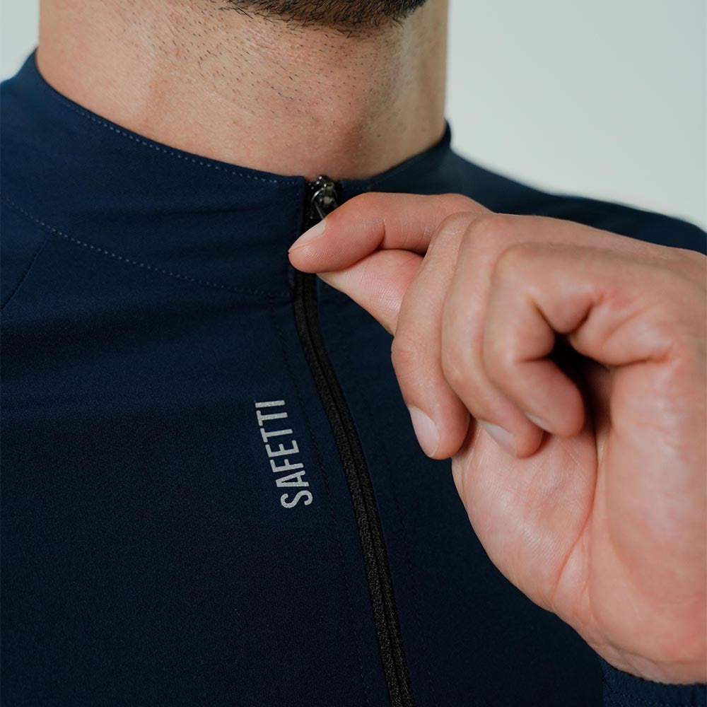 CHAQUETA RUNNING AQUALITE AZUL OSCURO PARA HOMBRE