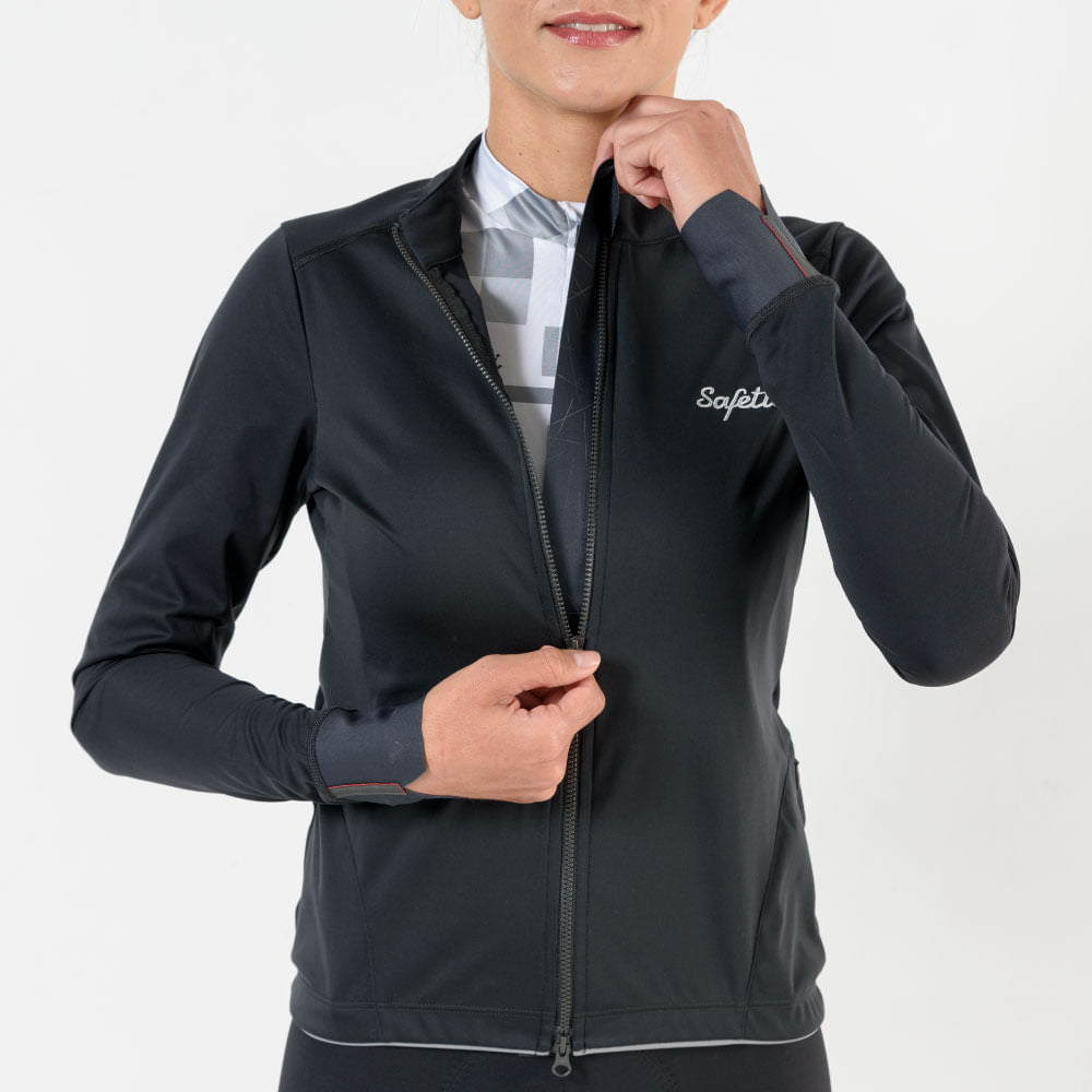 CHAQUETA CICLISMO TÉRMICA ALPES PARA MUJER