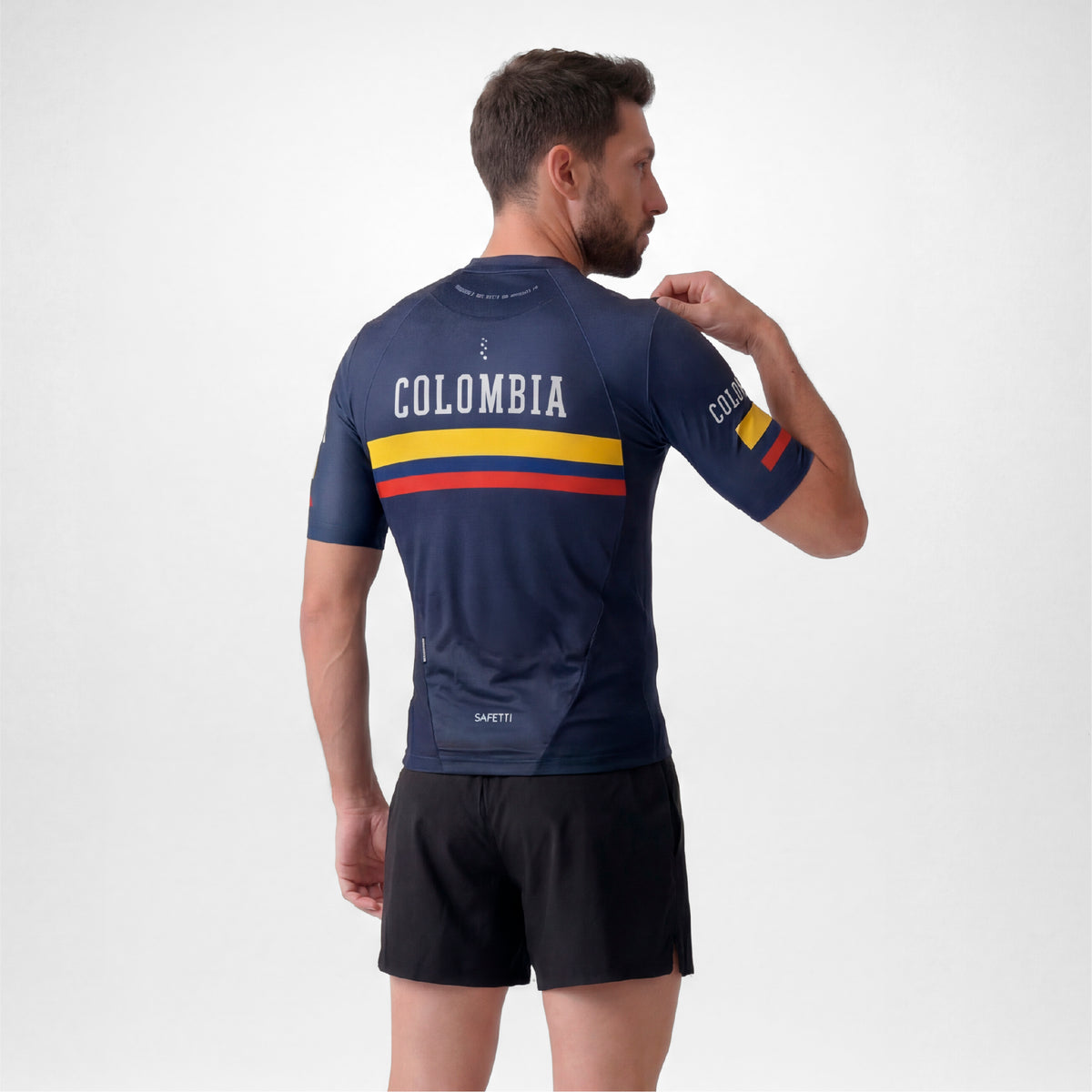 CAMISETA RUNNING MANGA CORTA COLOMBIA CLASSIC PARA HOMBRE