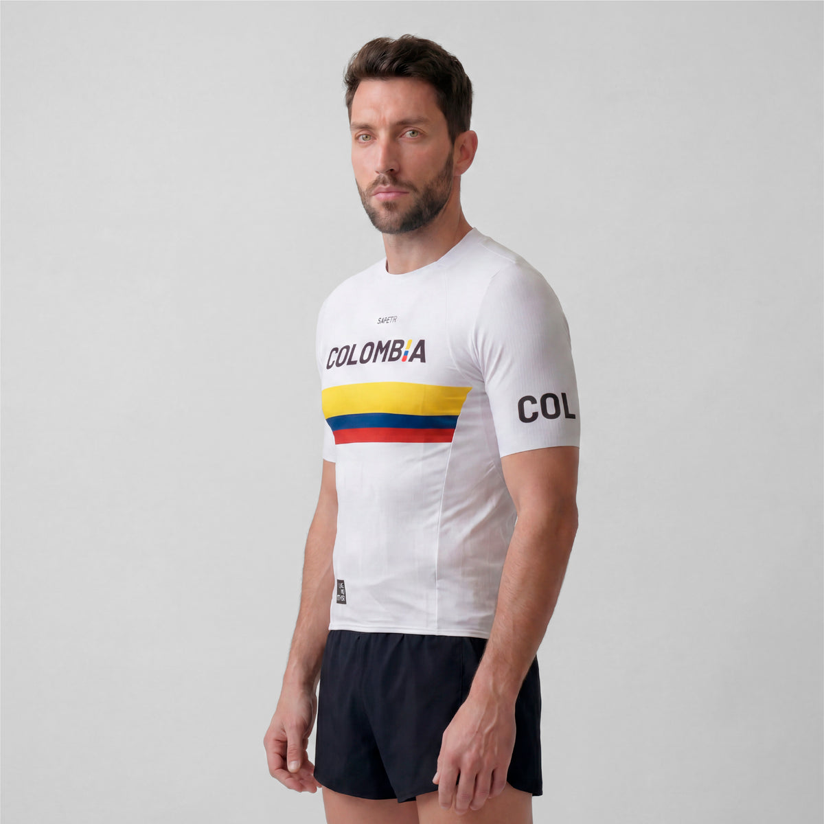 CAMISETA RUNNING MANGA CORTA COLOMBIA LANDS PARA HOMBRE