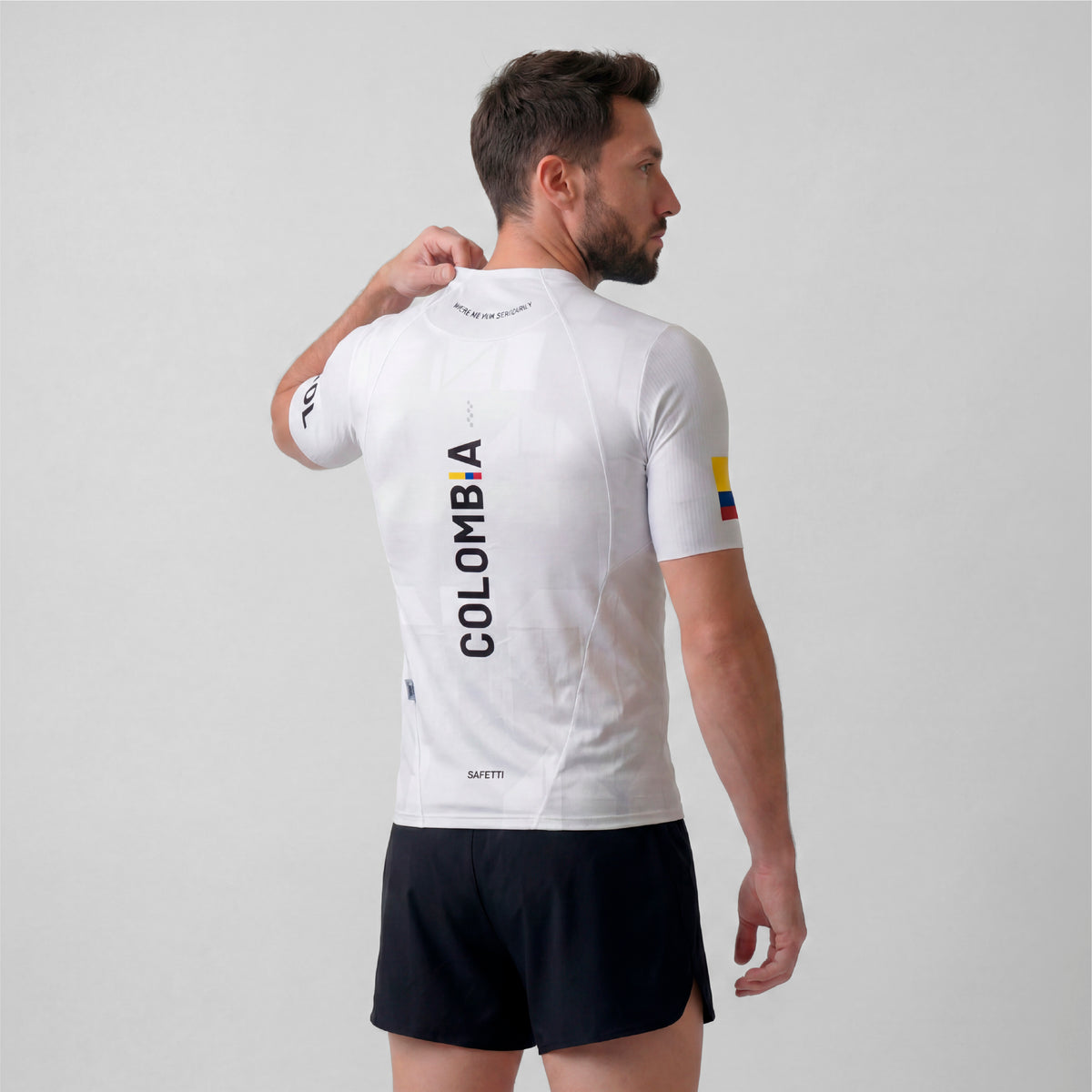 CAMISETA RUNNING MANGA CORTA COLOMBIA LANDS PARA HOMBRE