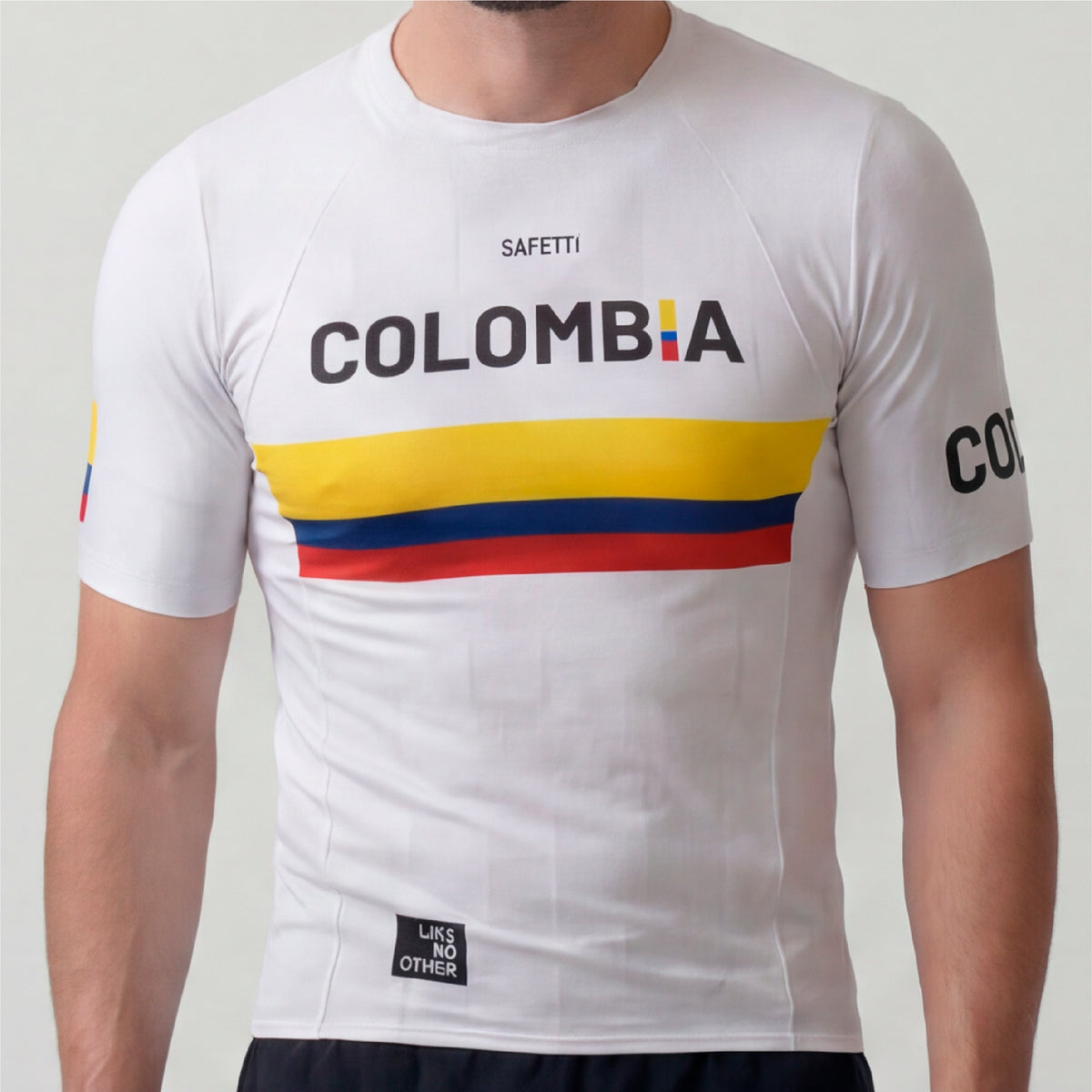 CAMISETA RUNNING MANGA CORTA COLOMBIA LANDS PARA HOMBRE