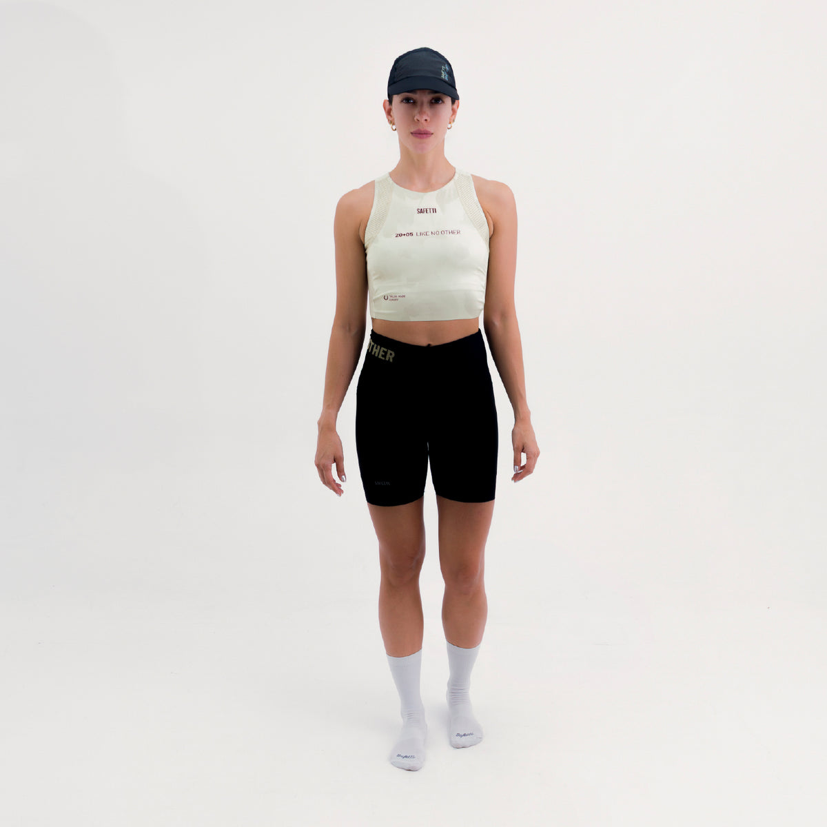 CROPTOP RUNNING/PÁDEL POCKET YELLOW PARA MUJER