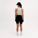 CROPTOP RUNNING/PÁDEL POCKET YELLOW PARA MUJER