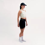 CROPTOP RUNNING/PÁDEL POCKET YELLOW PARA MUJER