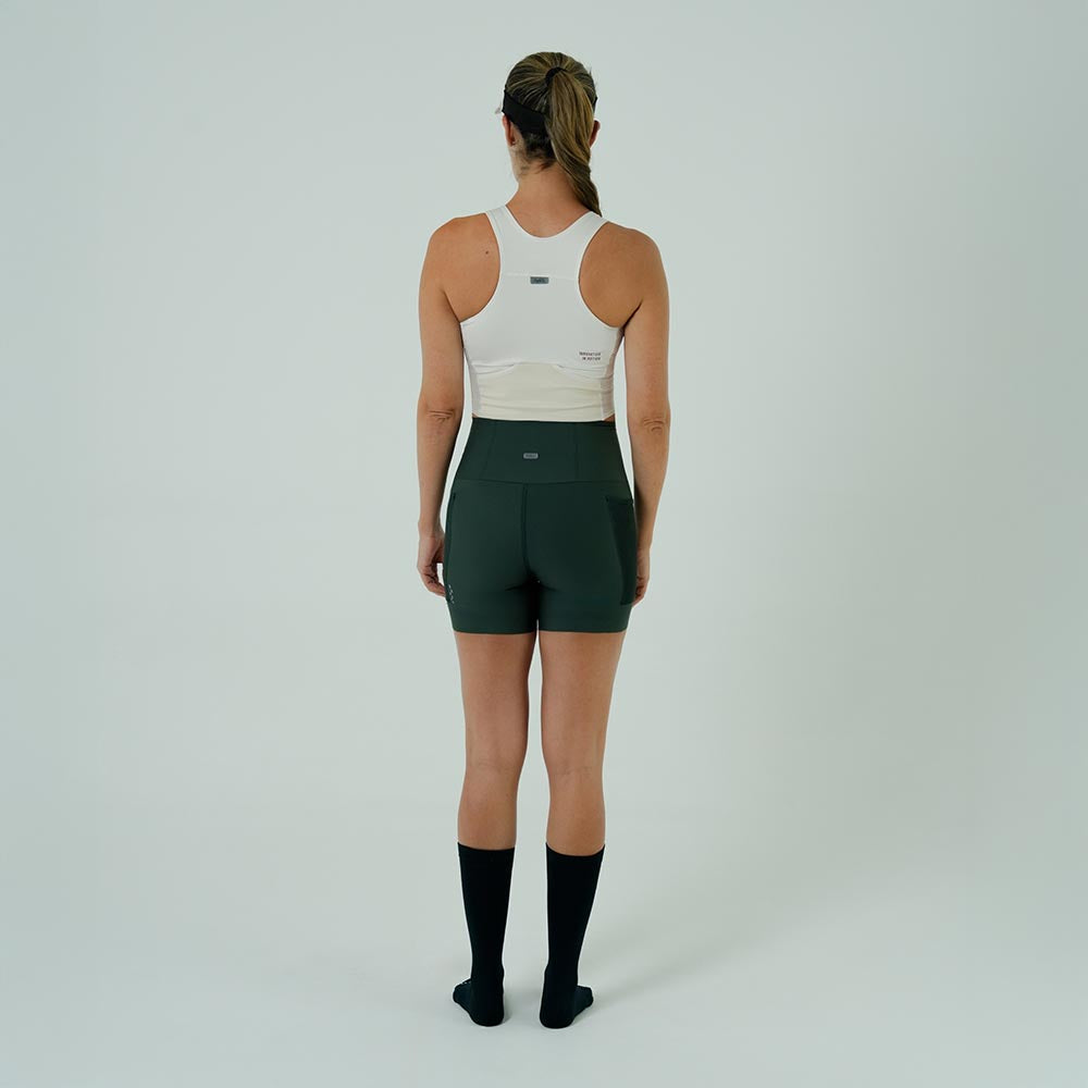 TOP RUNNING/PÁDEL POCKET IVORY PARA MUJER