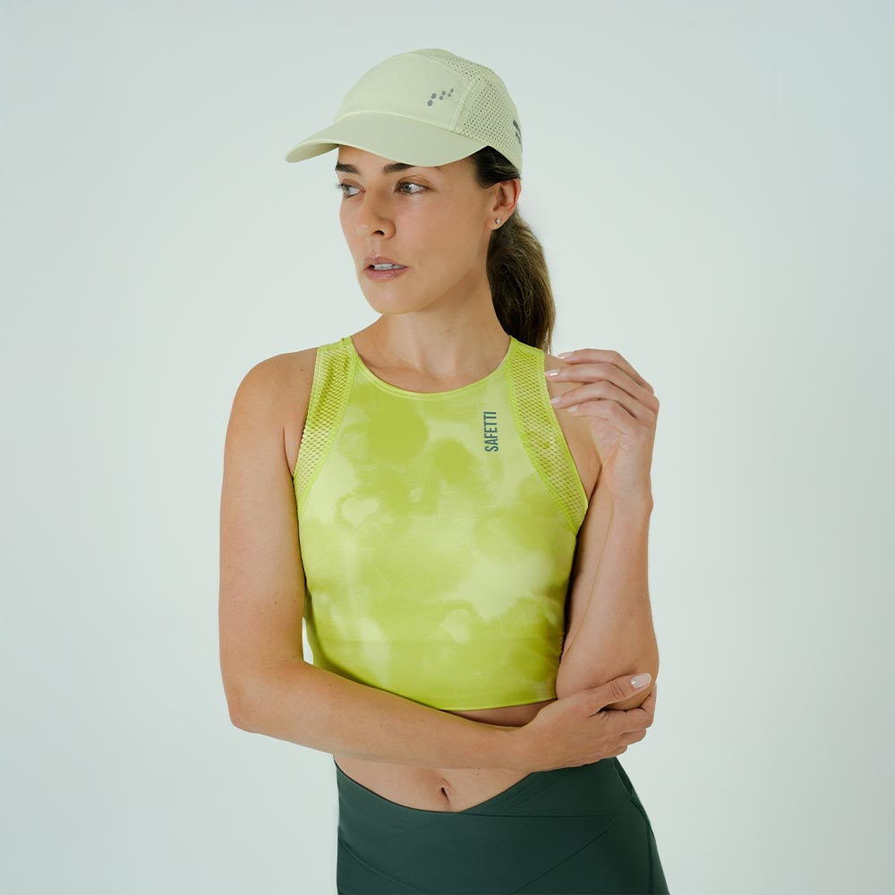 TOP RUNNING/PÁDEL POCKET LEMON PARA MUJER