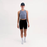 CROPTOP RUNNING/PÁDEL POCKET GRAY PARA MUJER