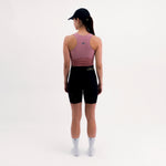 CROPTOP RUNNING/PÁDEL POCKET ROSE PARA MUJER