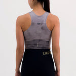 CROPTOP RUNNING/PÁDEL POCKET DESERT PARA MUJER