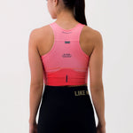 CROPTOP RUNNING/PÁDEL POCKET CHERRY PARA MUJER