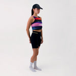 CROPTOP RUNNING/PÁDEL POCKET ESPECTRO PARA MUJER