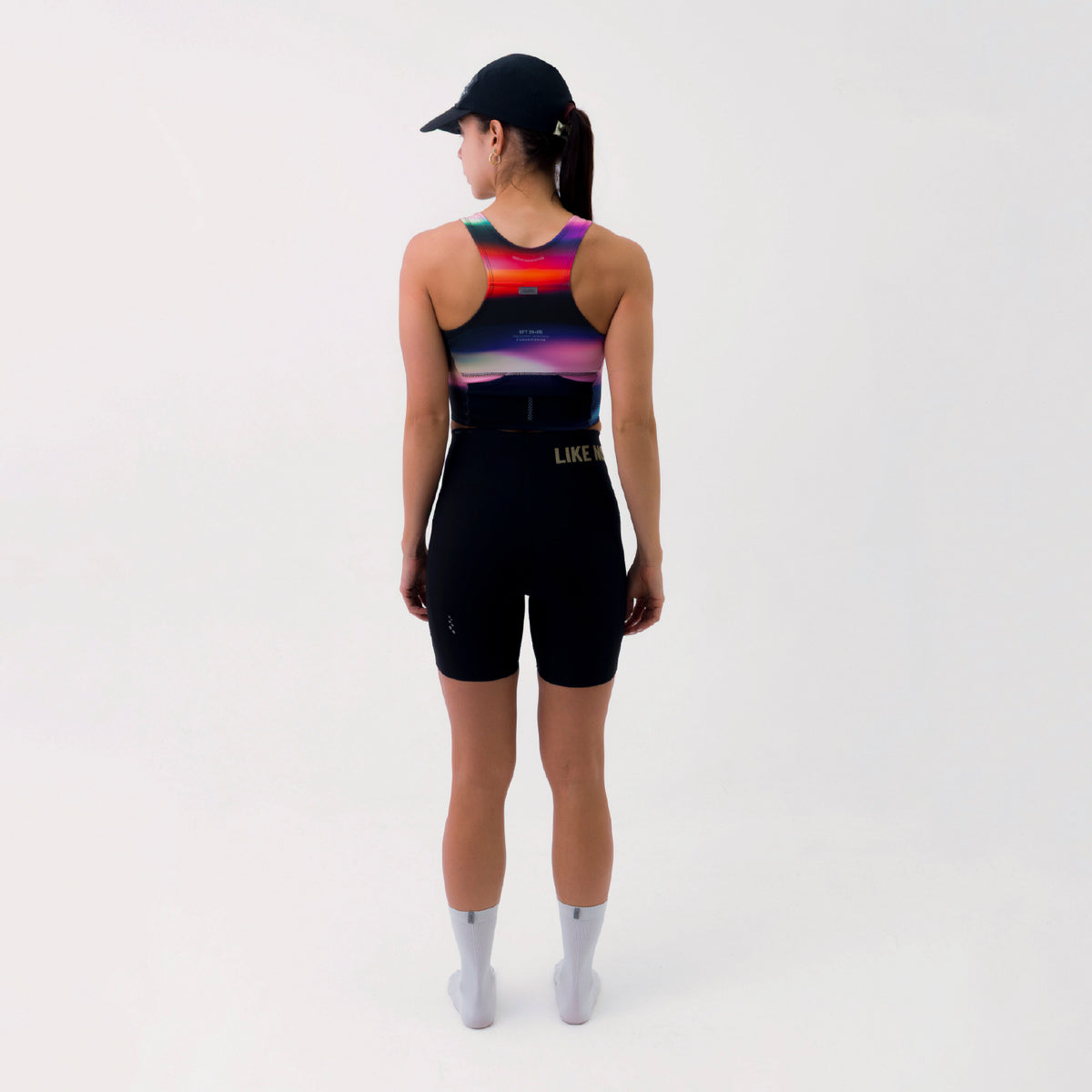 CROPTOP RUNNING/PÁDEL POCKET ESPECTRO PARA MUJER