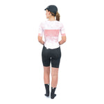 ENTERIZO CICLISMO MANGA CORTA VINCITORE CORAL PARA MUJER