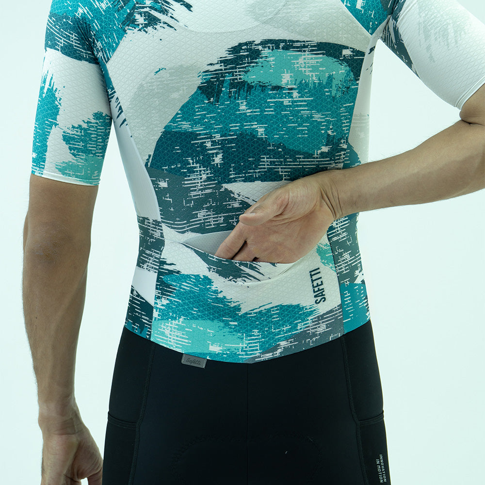 ENTERIZO MANGA CORTA SWIPE BLANCO PARA HOMBRE