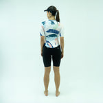 ENTERIZO MANGA CORTA FLICK BLANCO PARA MUJER