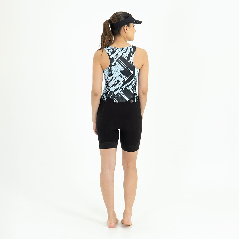 ENTERIZO TRIATLÓN CORTO MANGA SISA TRIWAVE PARA MUJER