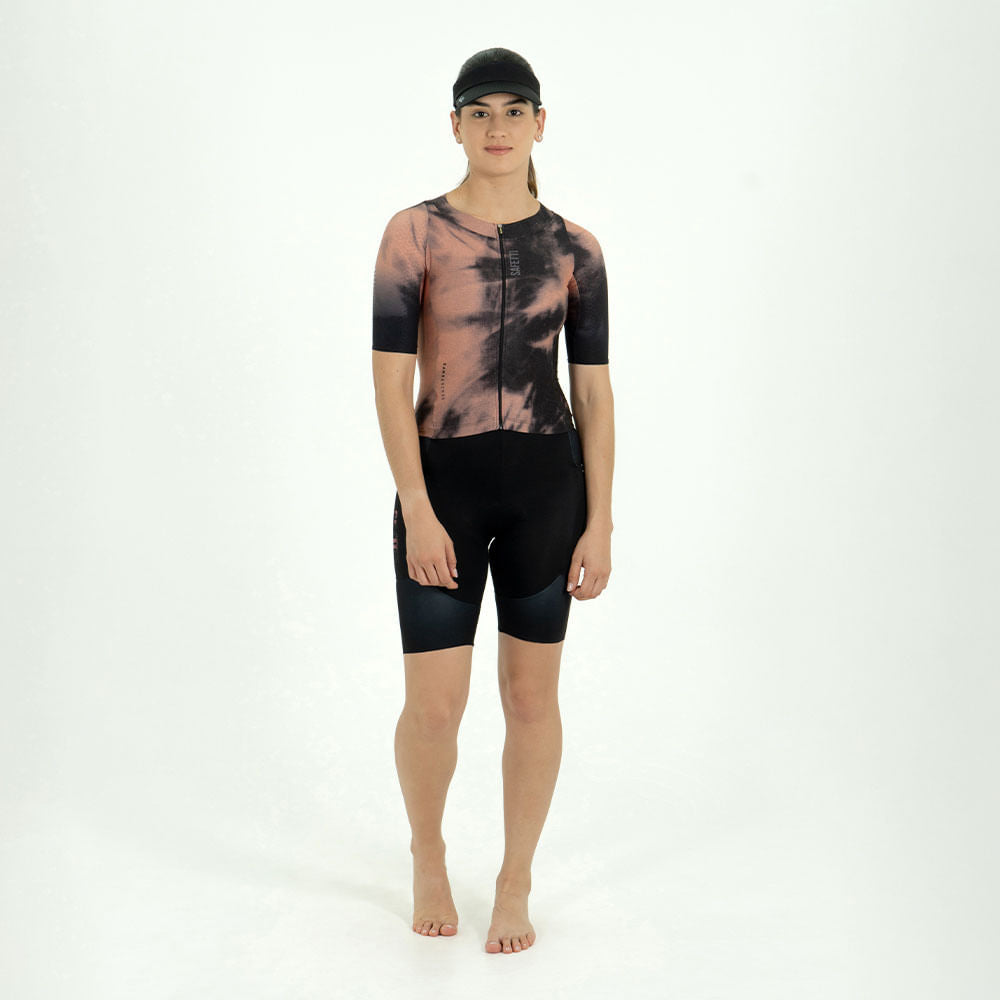 ENTERIZO TRIATLÓN CORTO MANGA CORTA SPEED AIR PARA MUJER