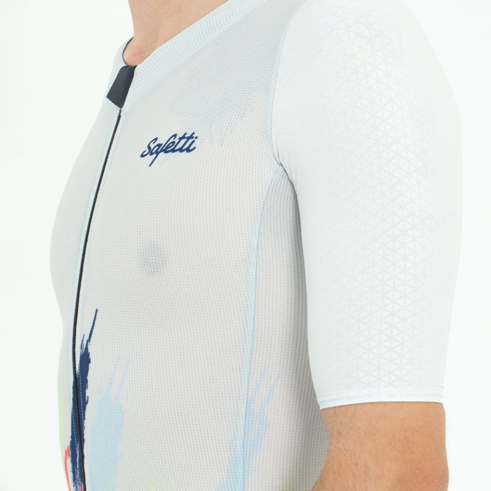 ENTERIZO TRIATLÓN CORTO MANGA CORTA TRIRUSH PARA HOMBRE