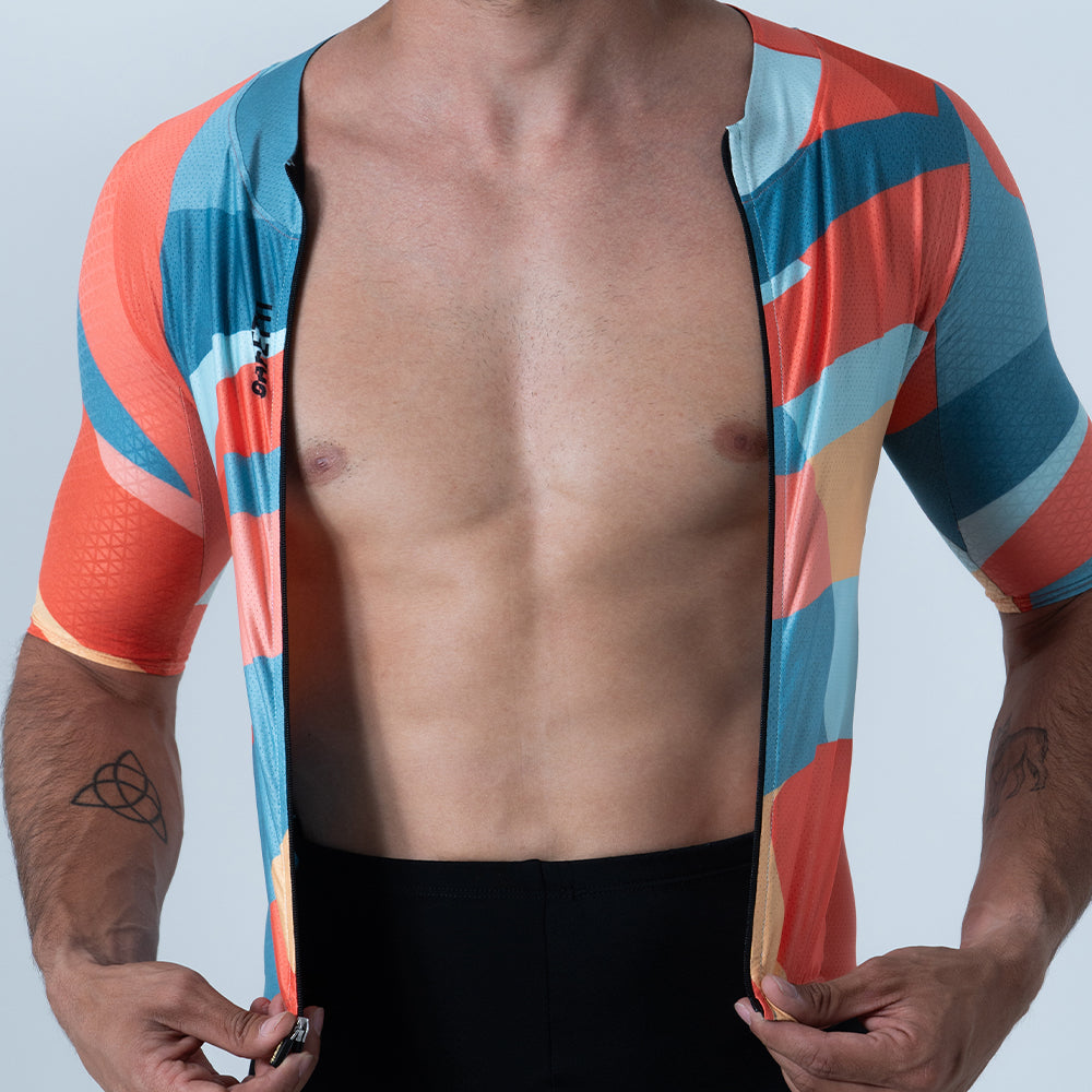 ENTERIZO TRIATLON MANGA CORTA GLIDE PARA HOMBRE