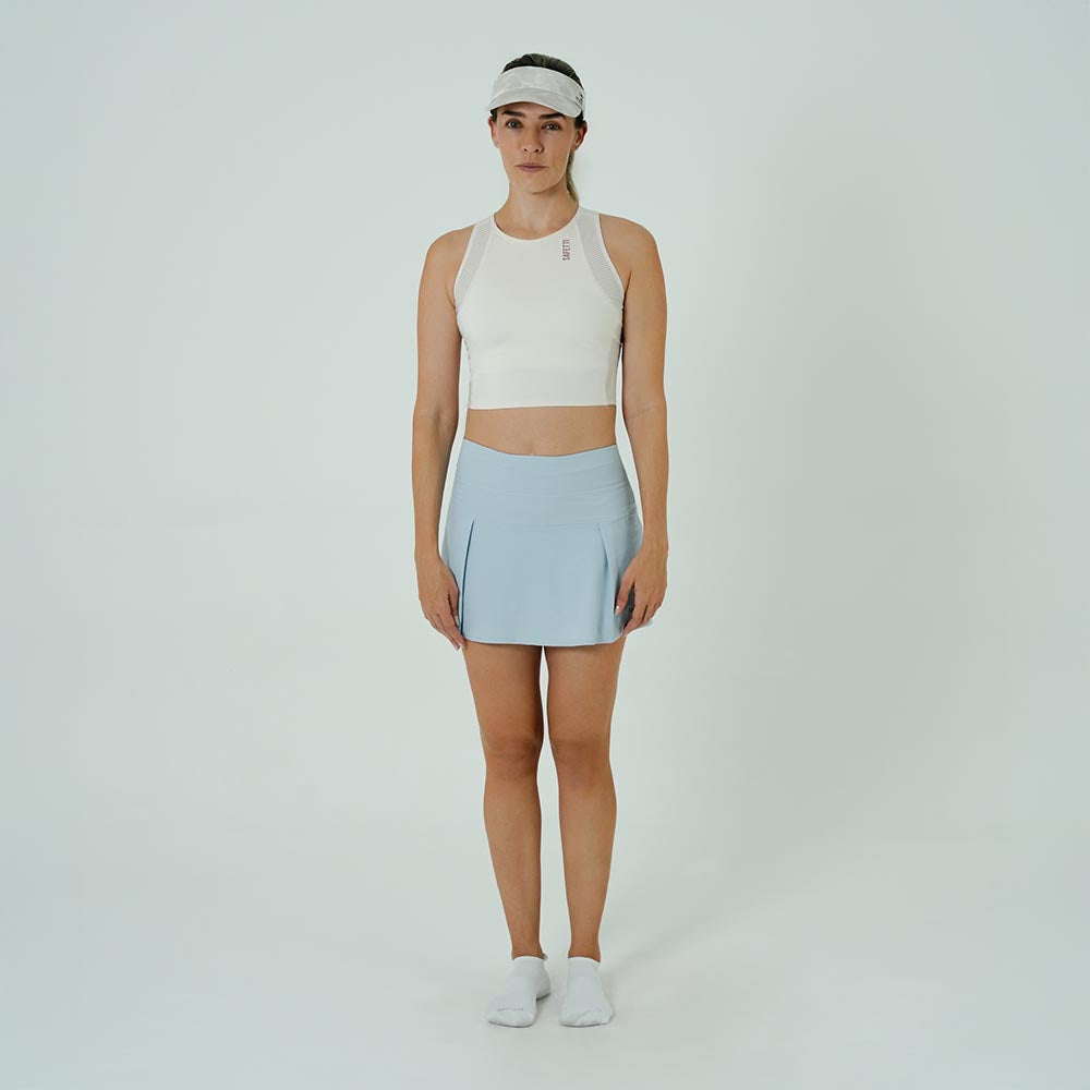 FALDA SHORT RUNNING/PÁDEL FLOW FIT SKY PARA MUJER