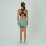 FALDA SHORT RUNNING/PÁDEL FLOW FIT GREEN PARA MUJER