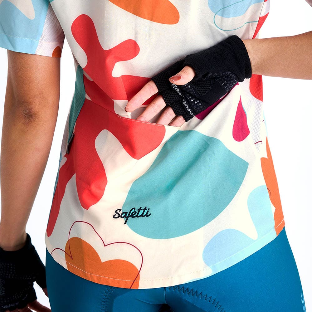 CAMISA CICLISMO MANGA CORTA OUTLAND COLORS PARA MUJER