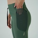 PANTALON RUNNING BIO ACTIVE OLIVA PARA MUJER