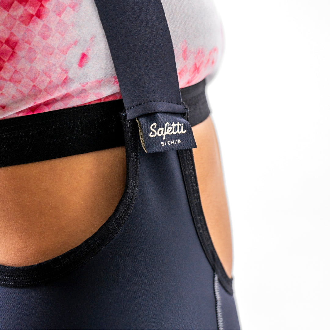 PANTALONETA CICLISMO CORSA NEGRO PARA MUJER