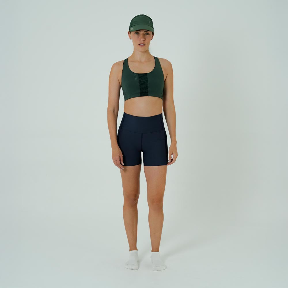 SHORT RUNNING TITÁN CUT BLUE PARA MUJER