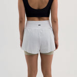 PANTALONETA RUNNING/PÁDEL BREEZE BLANCA PARA MUJER