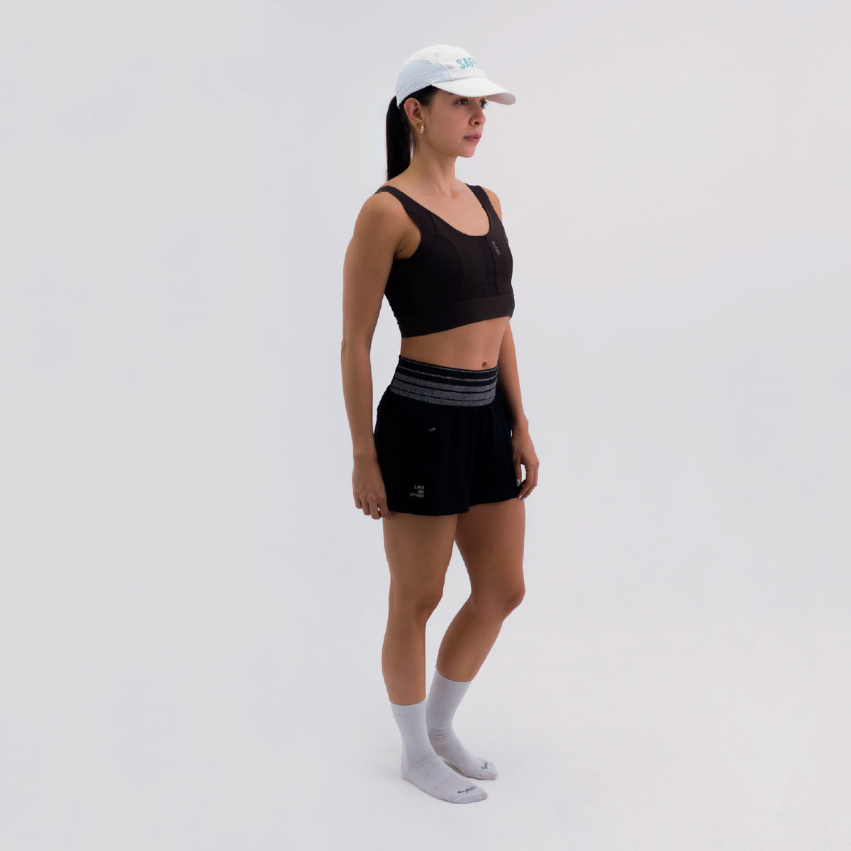 PANTALONETA RUNNING/PÁDEL EXPLORER NERO PARA MUJER