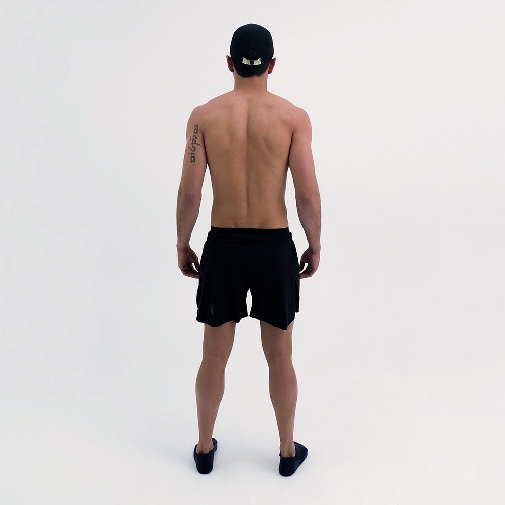 SHORT RUNNING FLOW BLACK PARA HOMBRE