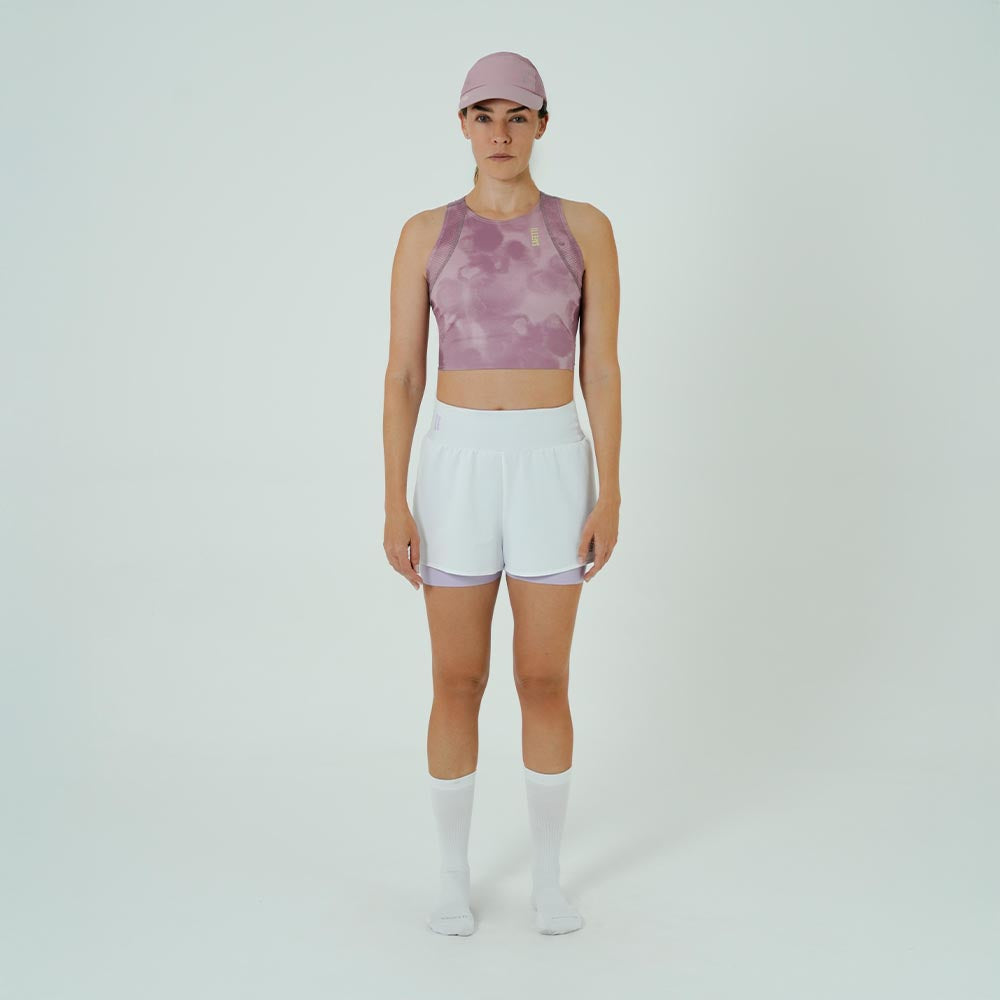 PANTALONETA RUNNING/PÁDEL BREEZE WHITE PARA MUJER