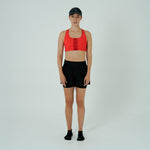 PANTALONETA RUNNING/PÁDEL CON SHORT INTERNO BREEZE NERO PARA MUJER