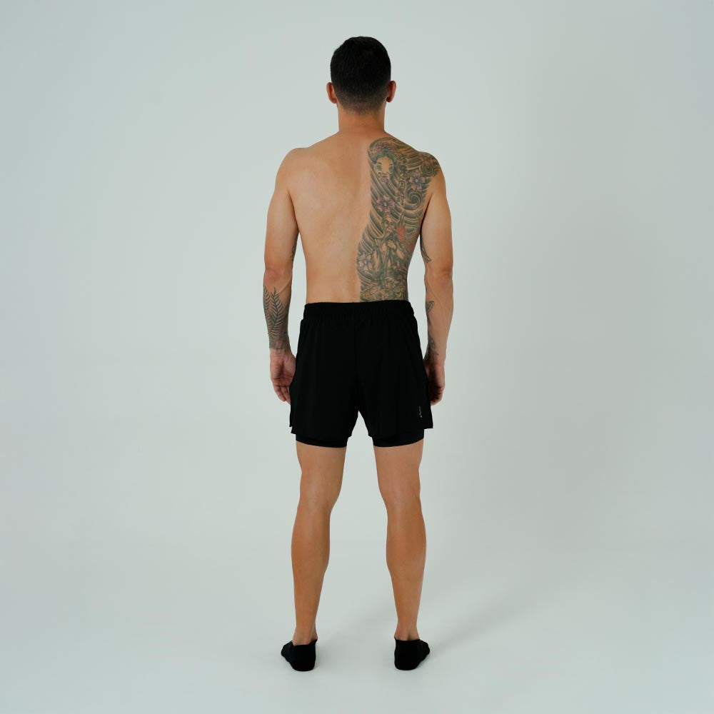 PANTALONETARUNNING/PÁDEL BREEZE NERO PARA HOMBRE