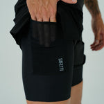 PANTALONETARUNNING/PÁDEL BREEZE NERO PARA HOMBRE