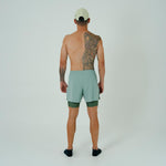 PANTALONETA RUNNING/PÁDEL BREEZE GREEN PARA HOMBRE