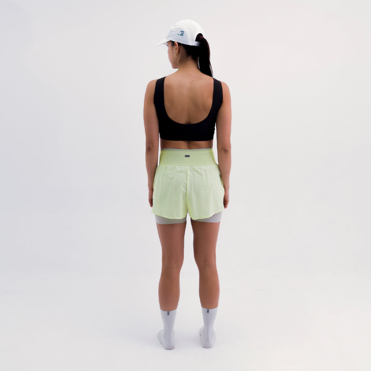 PANTALONETA RUNNING/PÁDEL BREEZE YELLOW PARA MUJER