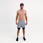PANTALONETA RUNNING/PÁDEL BREEZE GRAY PARA HOMBRE