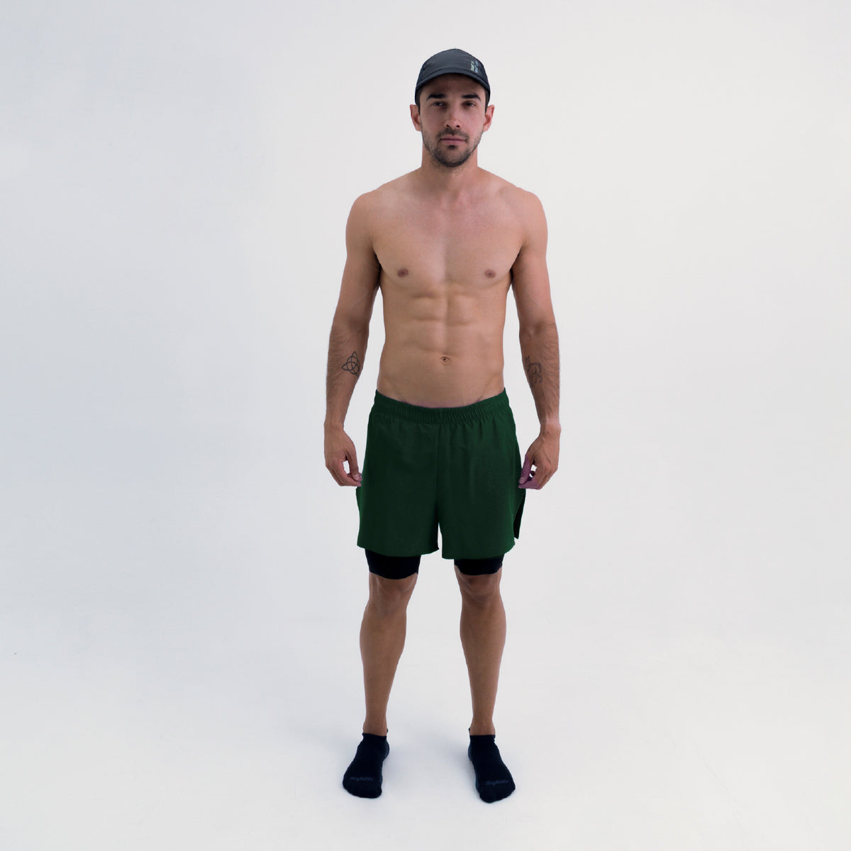 SHORT RUNNING FLOW GREEN PARA HOMBRE